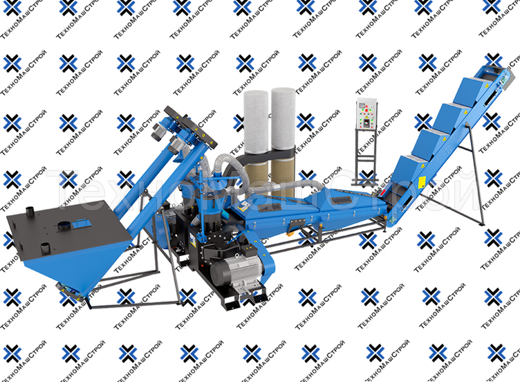 Оборудование для производства пеллет и комбикорма МЛГ-1000 DUO